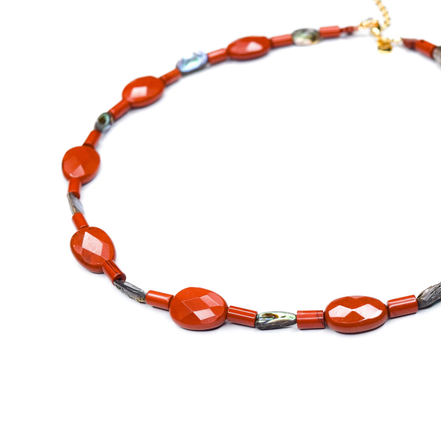 DELIMENE_REDJASPER_ABALONENECKLACE-by Ayiti Cherie