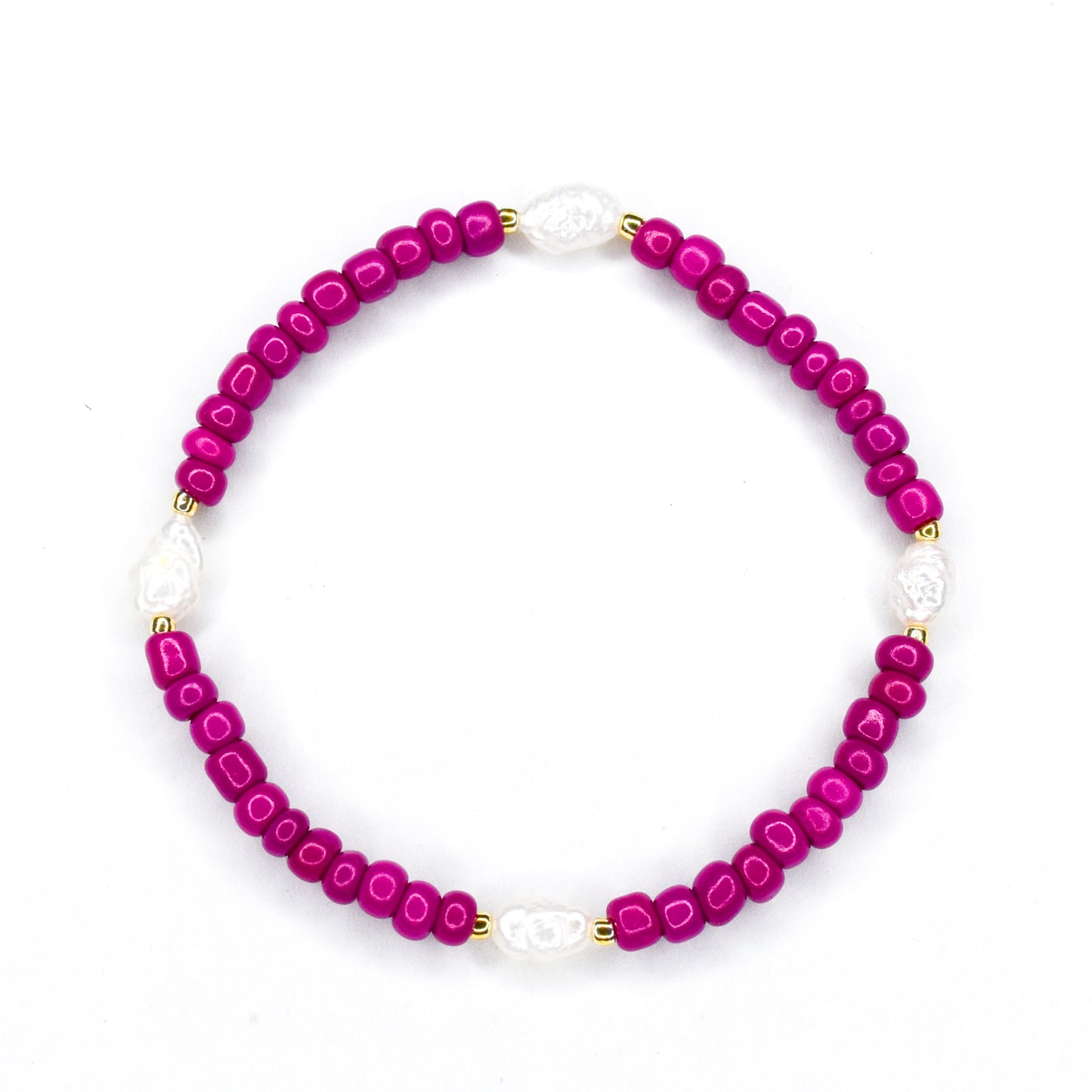 Sylvie Bracelet (Fucshia)