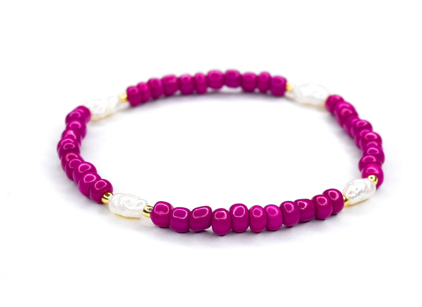 Sylvie Bracelet (Fucshia)