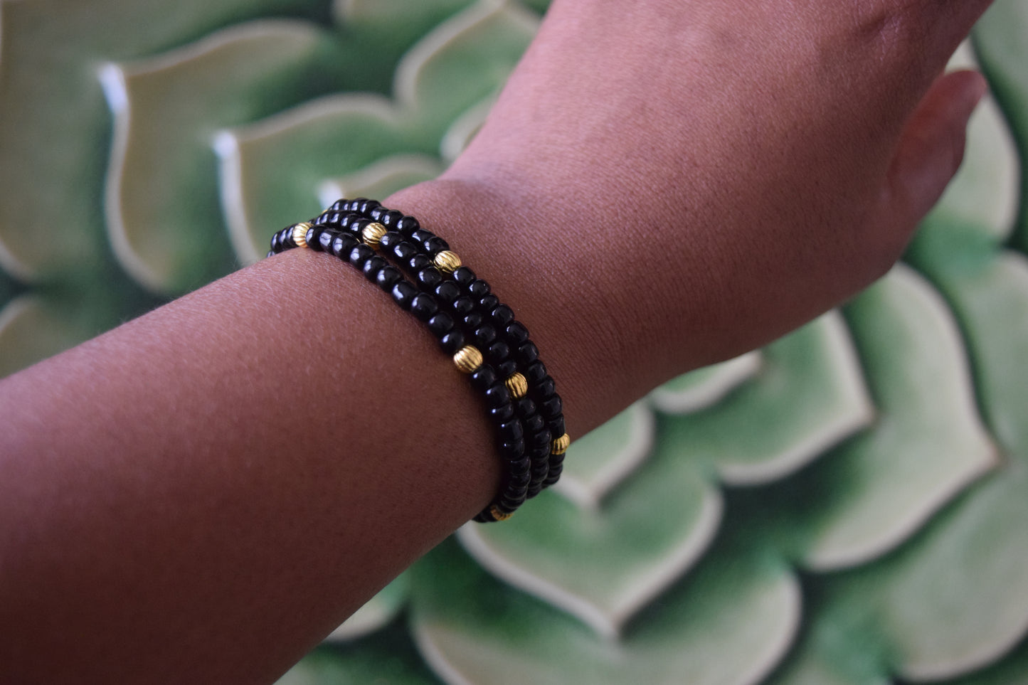 Classic Black Bracelet (Set of 3)