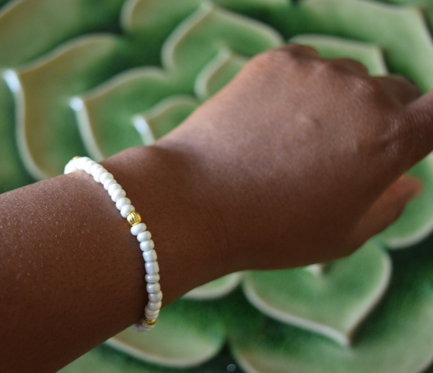 Classic White Bracelet