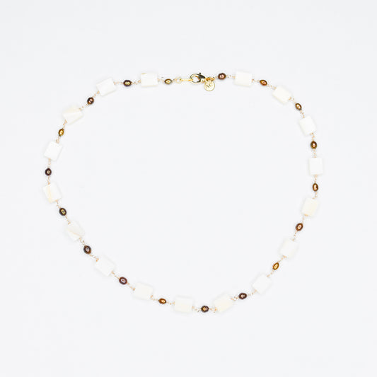 MITHSOU_MOTHER-OF-PEARL_FRESHWATERPEARLNECKLACEby Ayiti Cherie