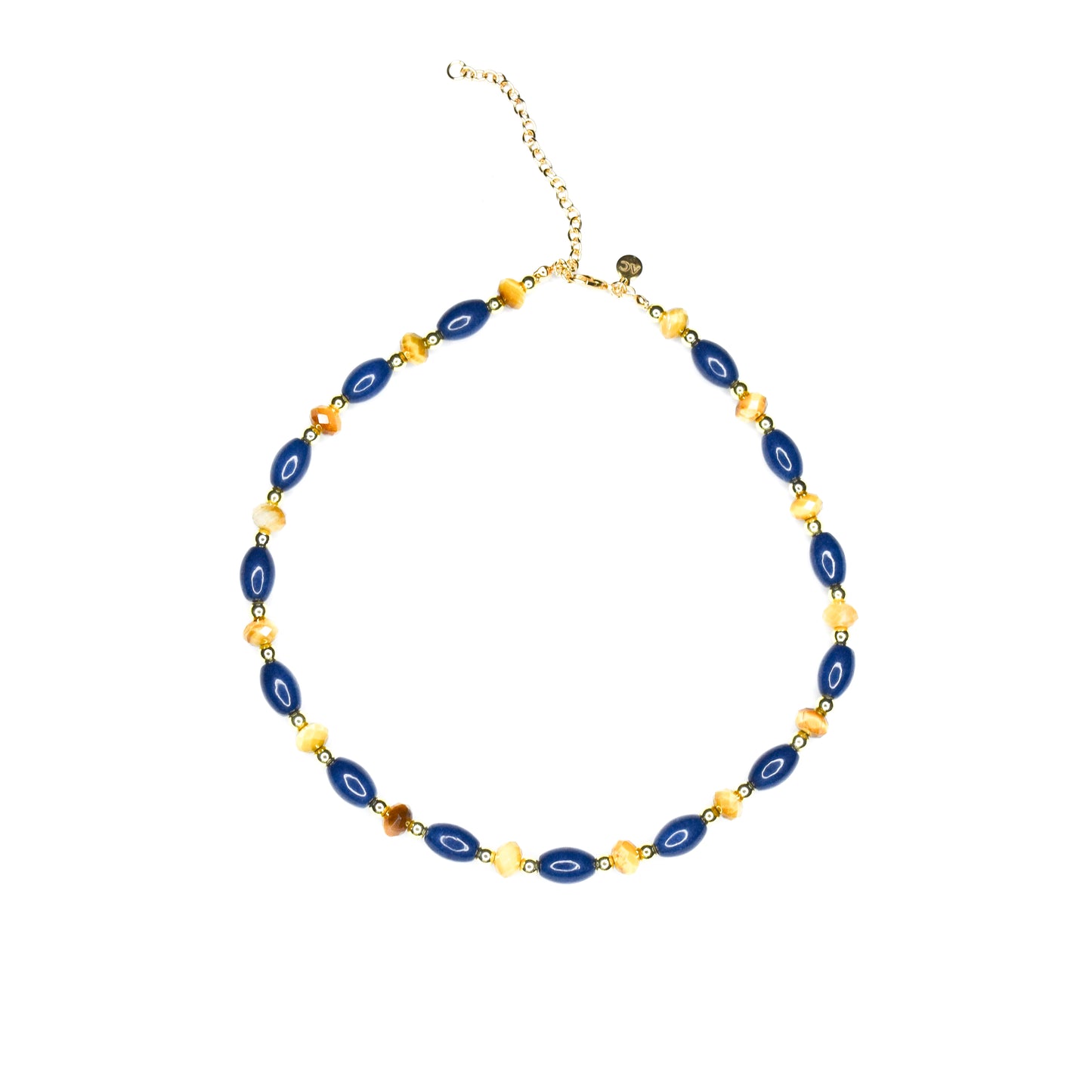 Odena_Jade_TigersEye Necklace by Ayiti Cherie