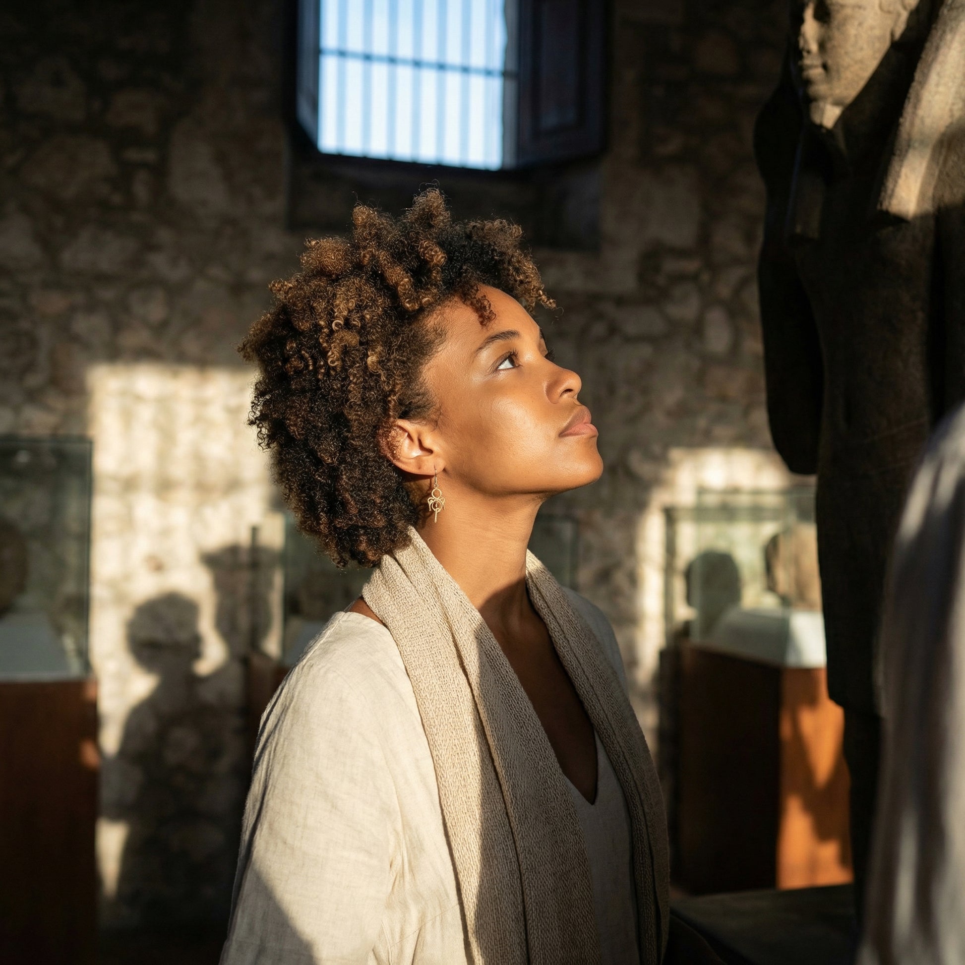 AMONISEPEARLEARRING by Ayiti Cherie