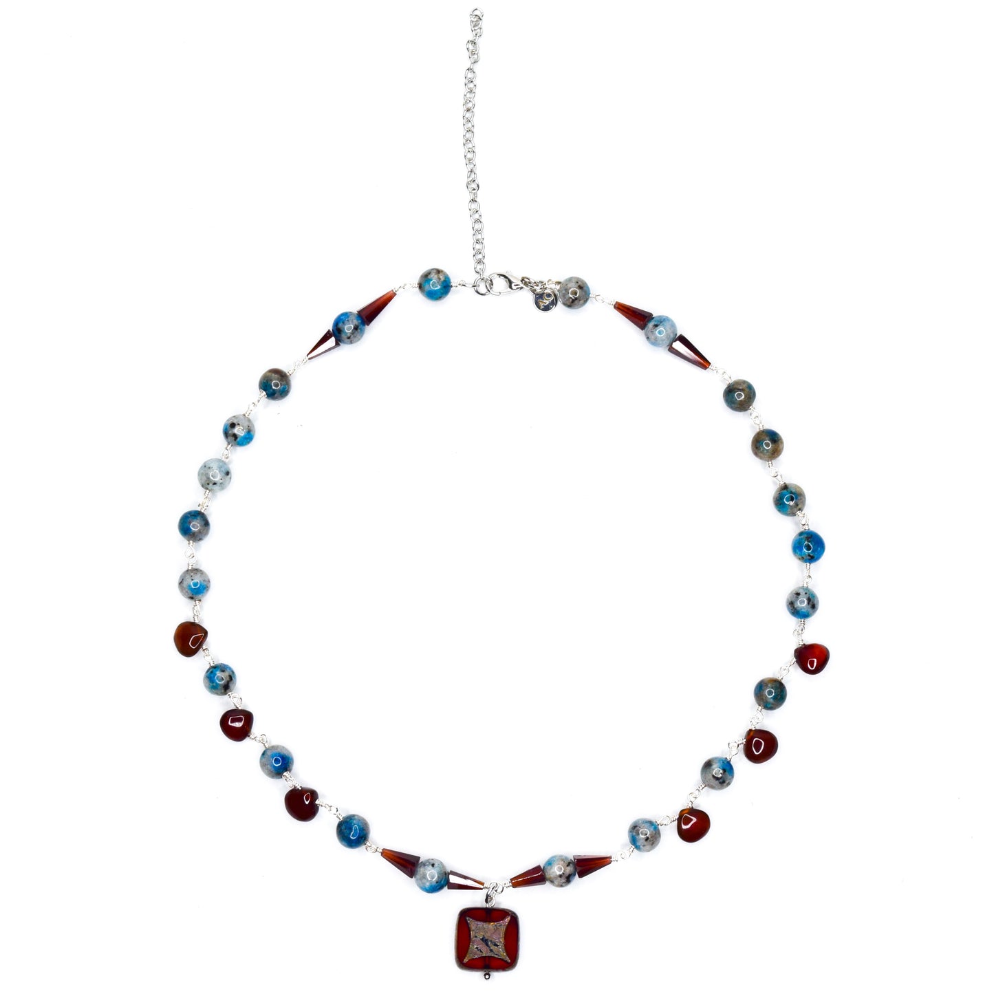 BLEUETTE_K12_GARNET NECKLACE BY AYITICHERIE-2