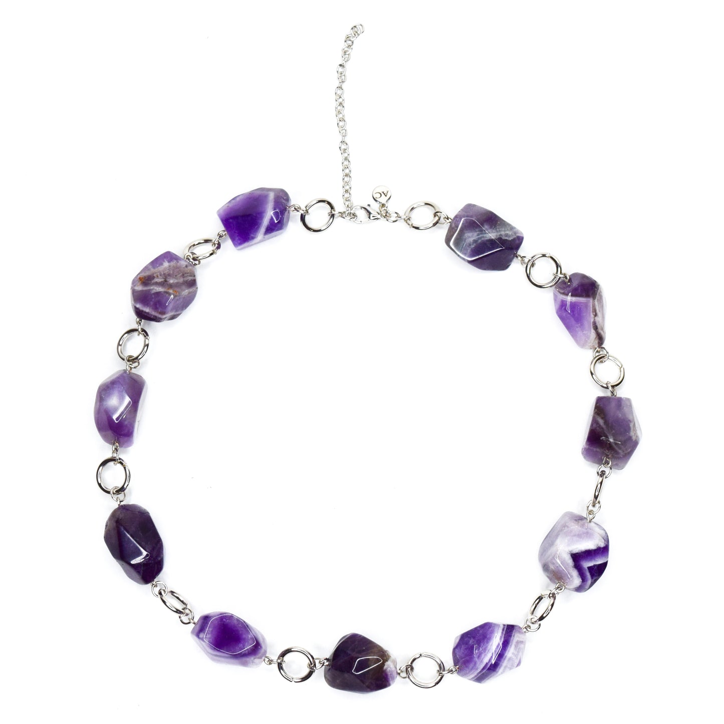 CELDIEU AMETHYST NECKLACE BY AYITI CHERIE