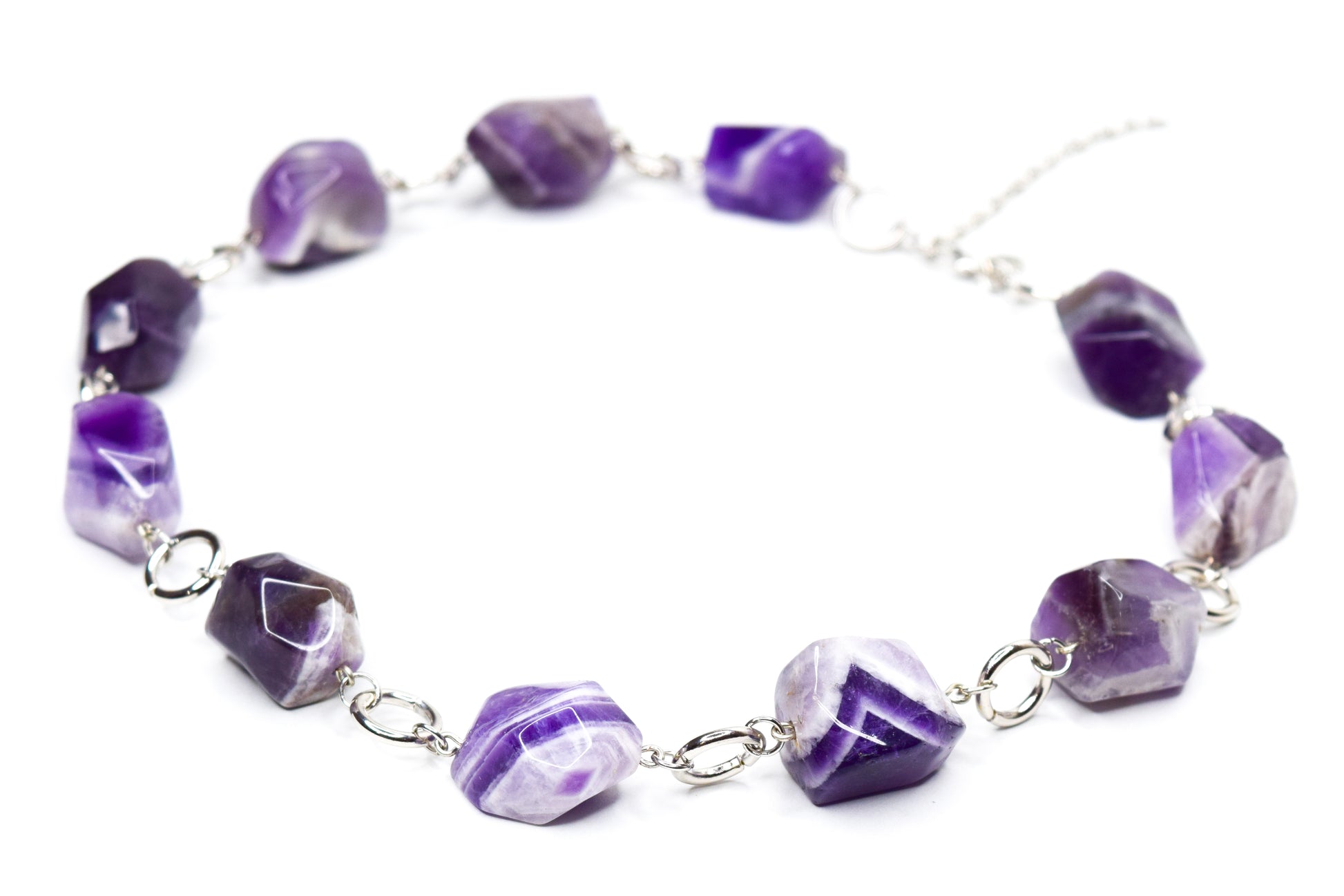 CELDIEU AMETHYST NECKLACE BY AYITI CHERIE
