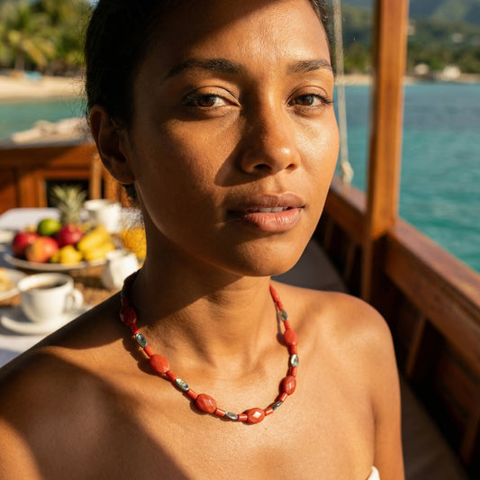 DELIMENE_REDJASPER_ABALONENECKLACE-by Ayiti Cherie