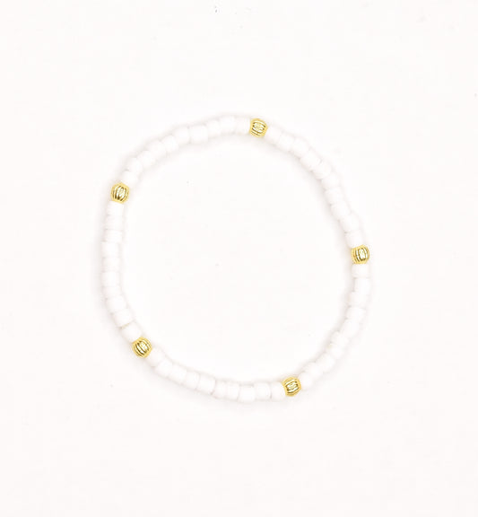 Classic White Bracelet