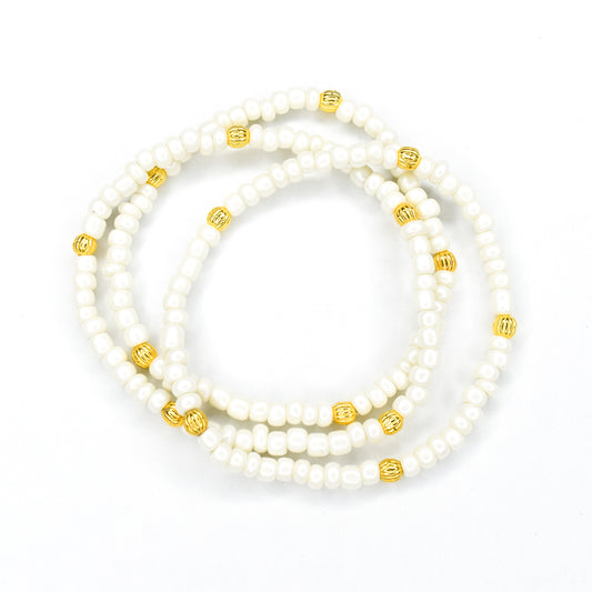 Classic White (Set of 3) Bracelets