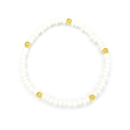 Classic White Bracelet
