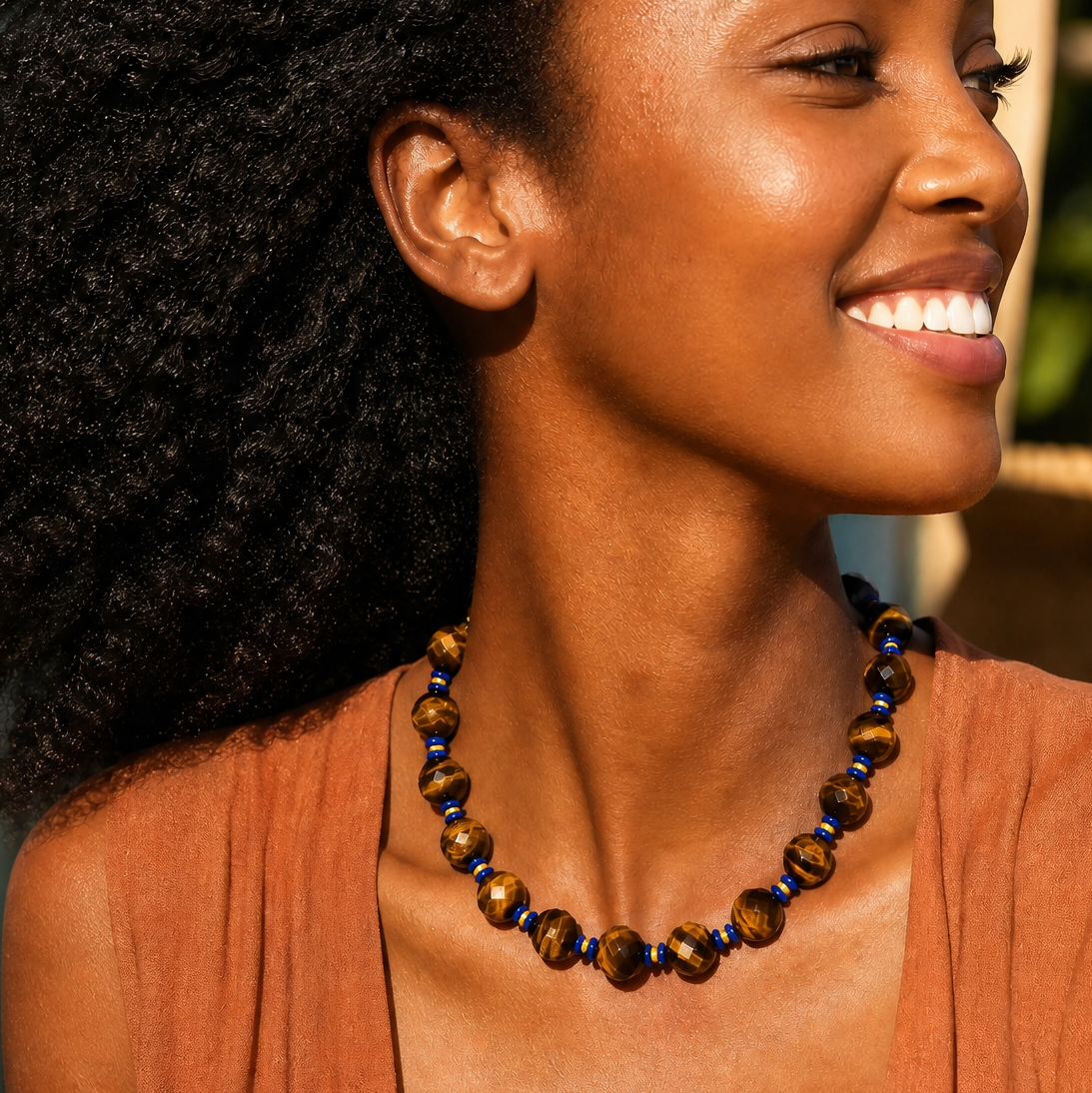 ELES_TIGERS_EYE_HEMATITE_METAL_NECKLACE_BY_AYITI_CHERIE