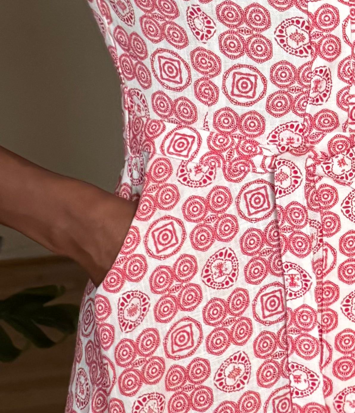 Evelyn Dress In Voodoo Tile by Ayiti Cherie