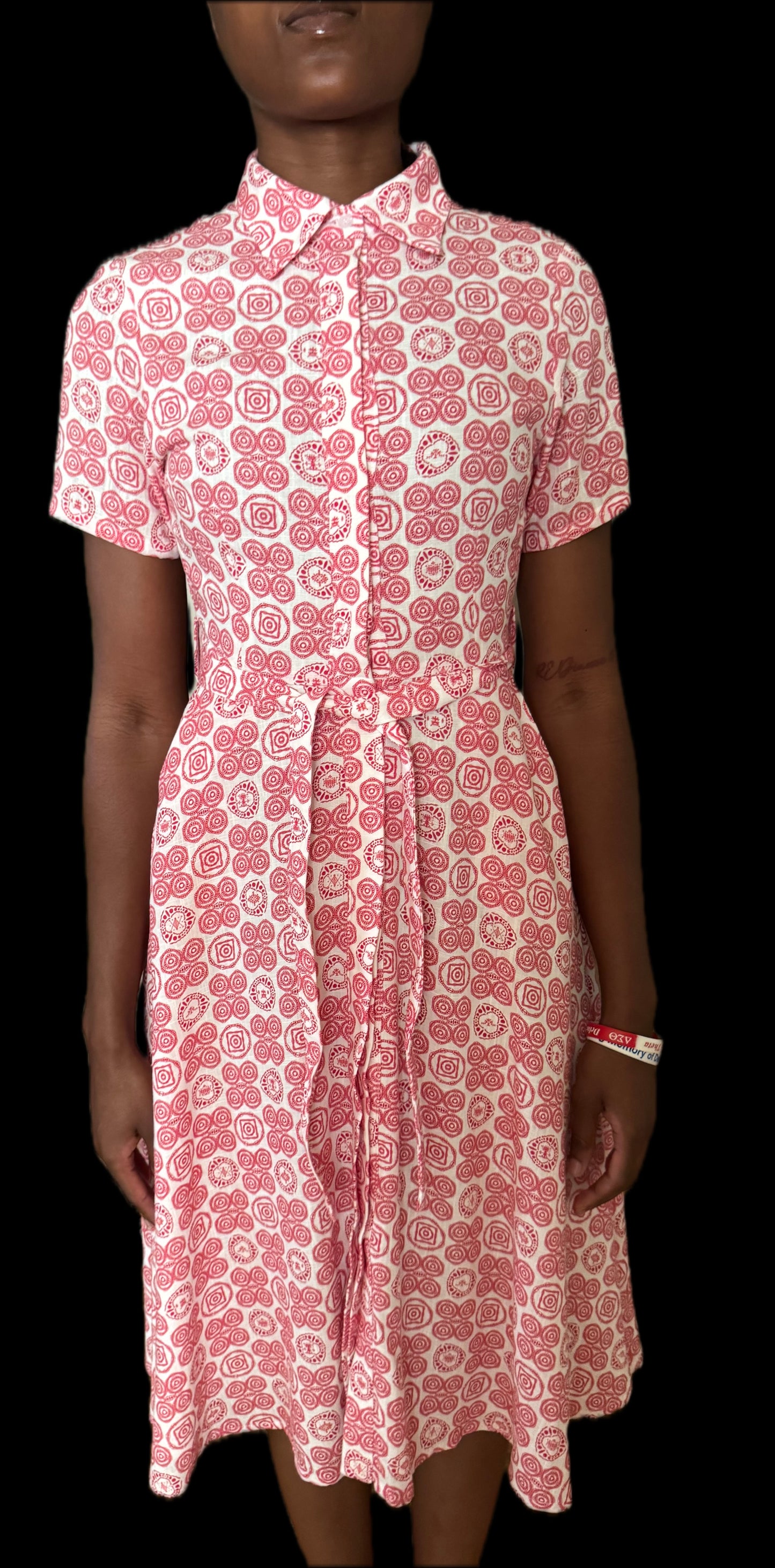 Evelyn Dress In Voodoo Tile by Ayiti Cherie