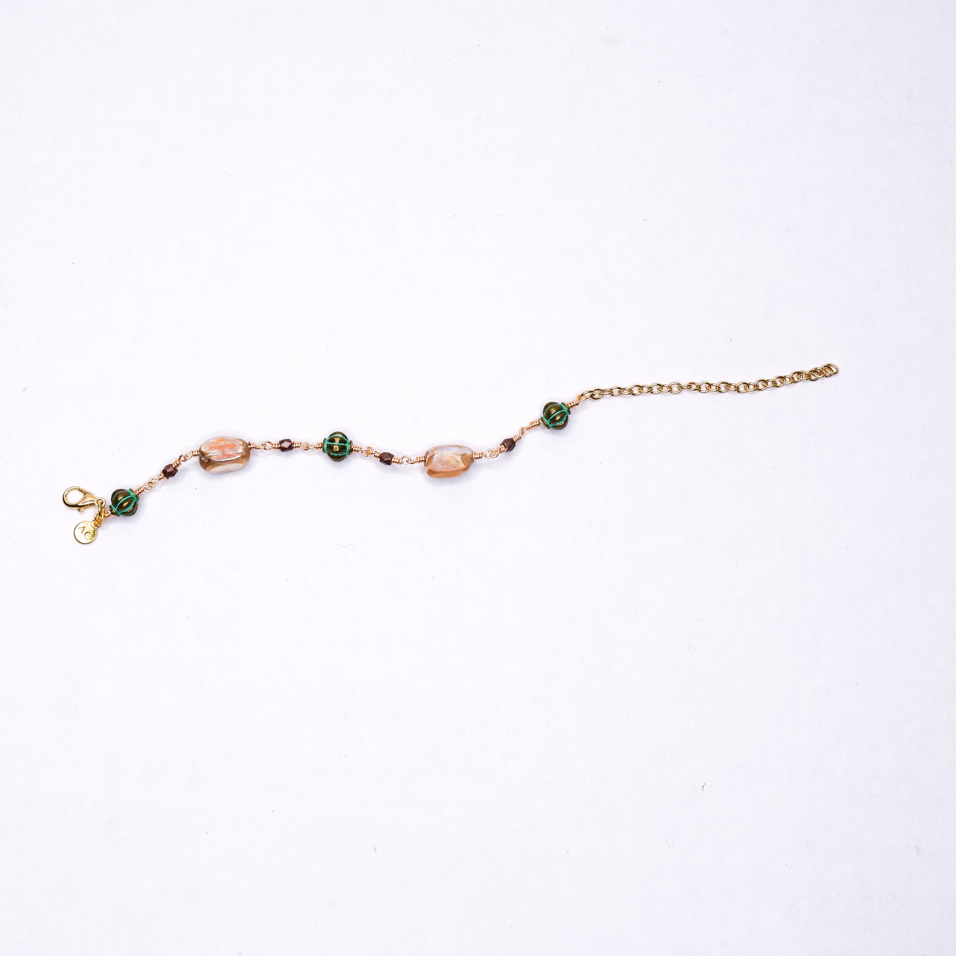 JEANNETTE ABALONE_METAL_BRACELET BY AYITI CHERIE