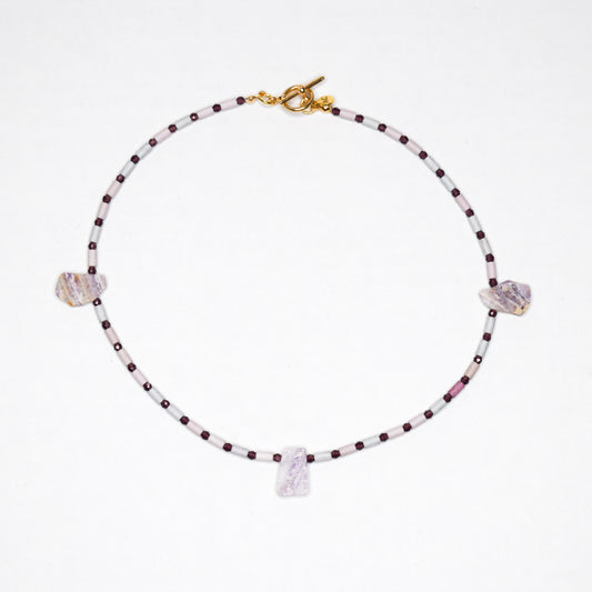 KETSIA-MATTEGLASS_LEPIDOLITENECKLACEBYAYITICHERIE-1