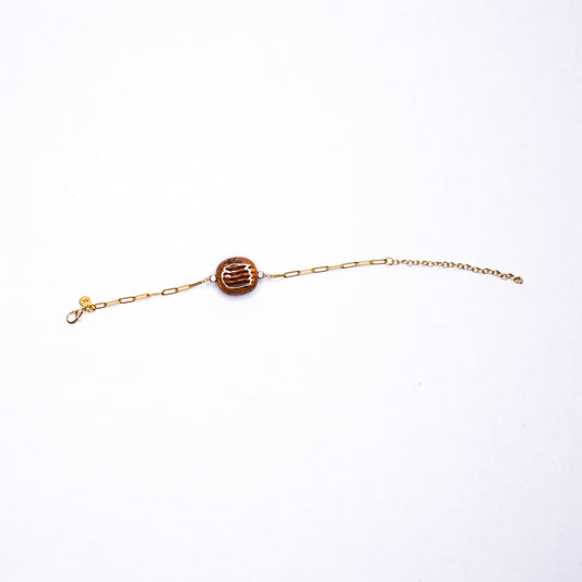 MICHAELLE CERAMIC PENDANT BRACELET BY AYITI CHERIE
