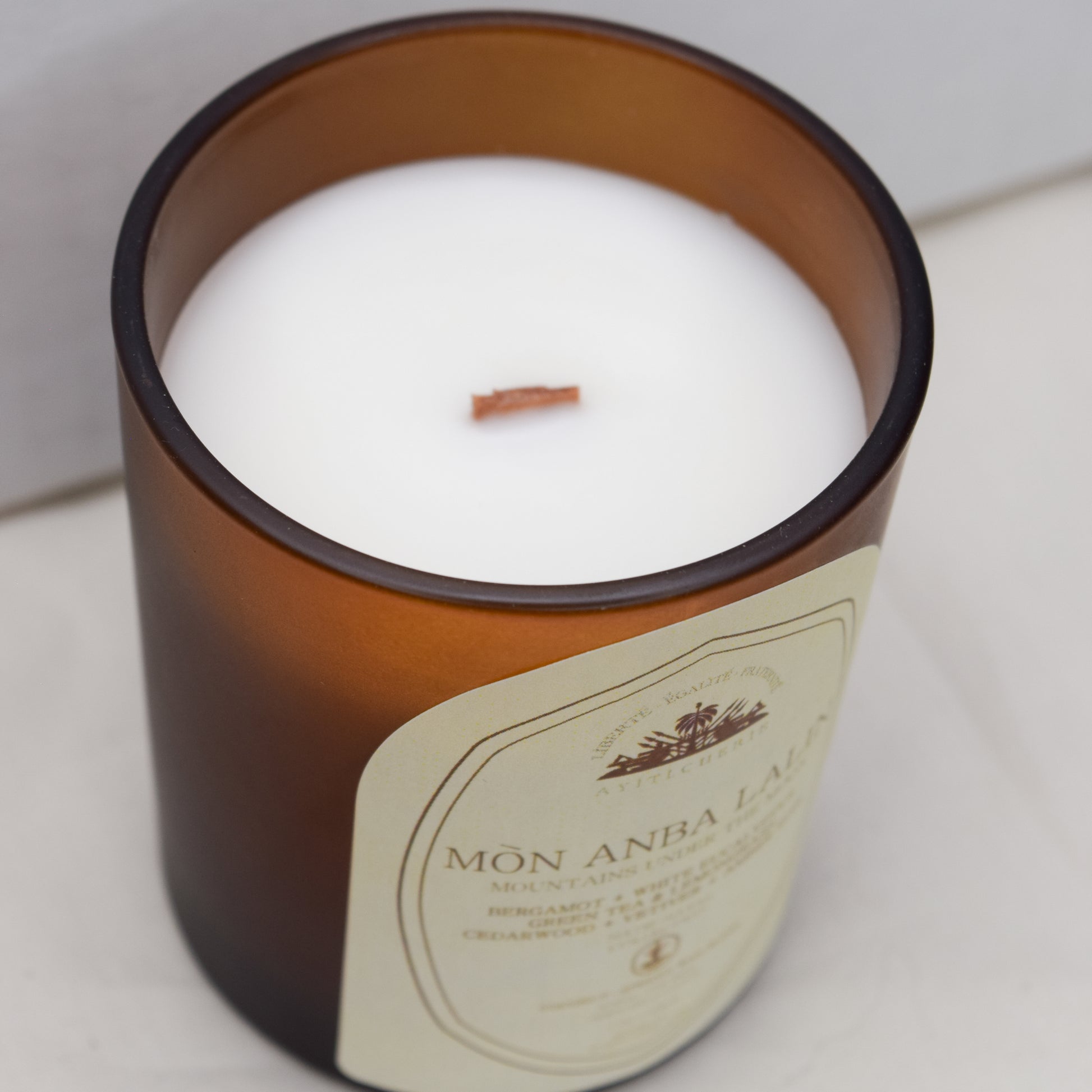 Mon Anba Lalin_Mountains Under the Moon_Bergamot_White Eucalyptus_Green Tea-Lemongrass_Cedarwood_Vetiver_Amber Noir by Ayiti Cherie