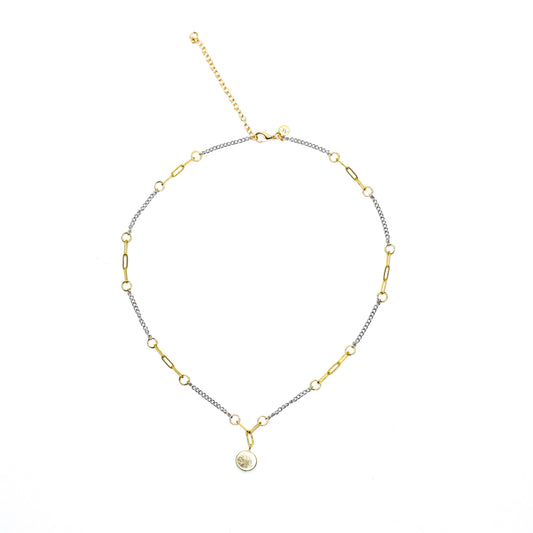  NADEGE MIXED METALS ECKLACEBY AYITI CHERIE