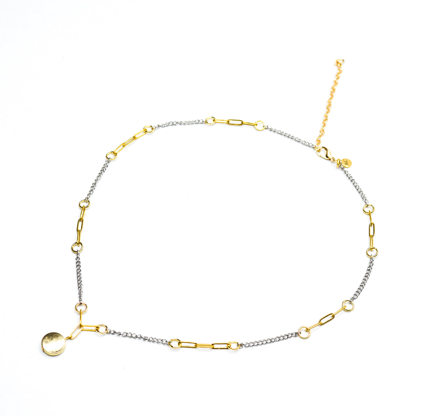 NADEGE MIXED METALS ECKLACEBY AYITI CHERIE
