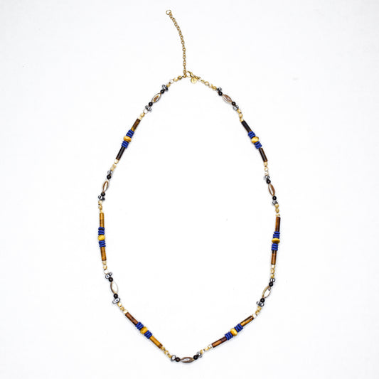 PIYA_SHELL_TIGERSEYE_HEMATITE_AGATENECKLACEBYAYITICHERIE
