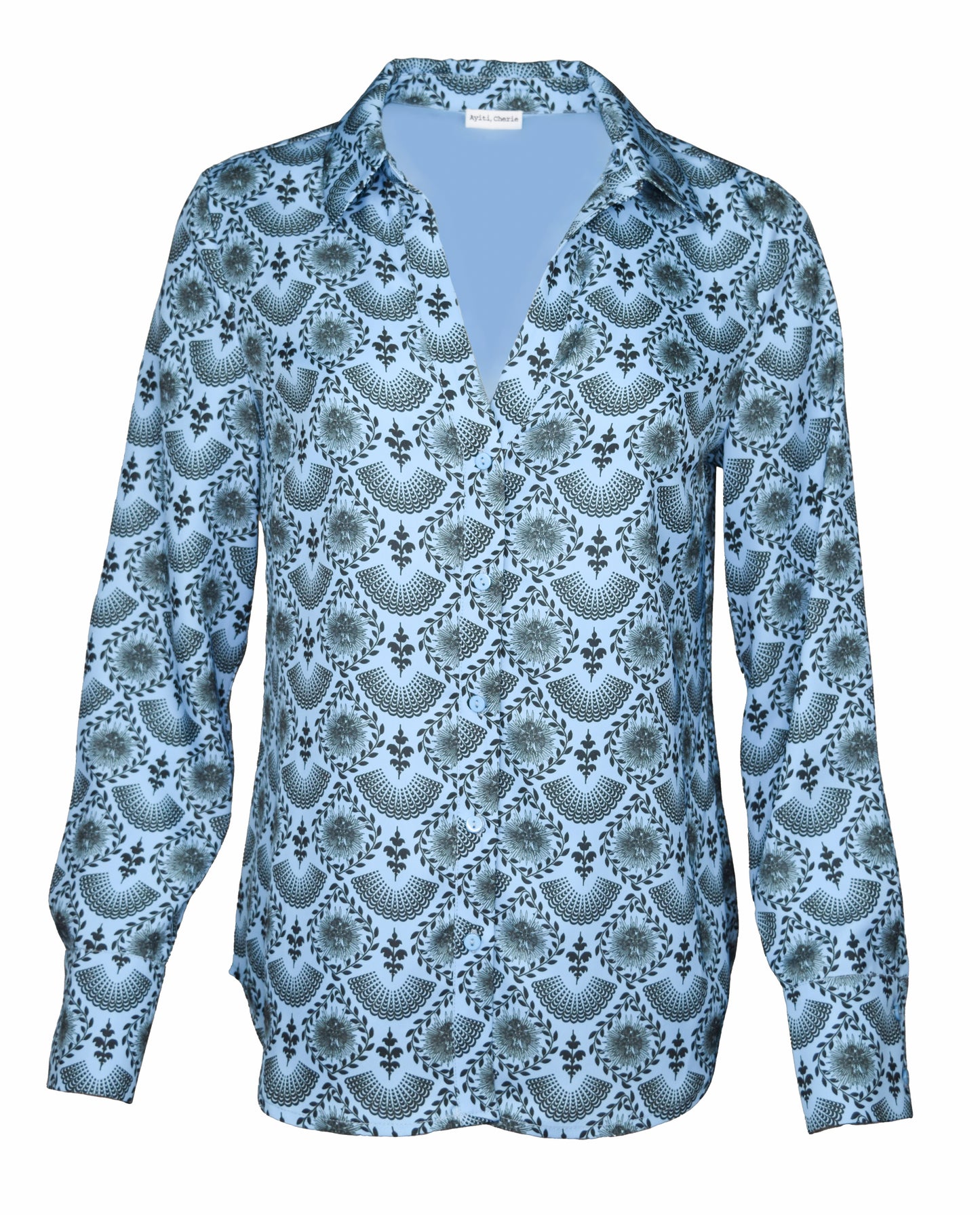 Frances Blouse in Sky Blue