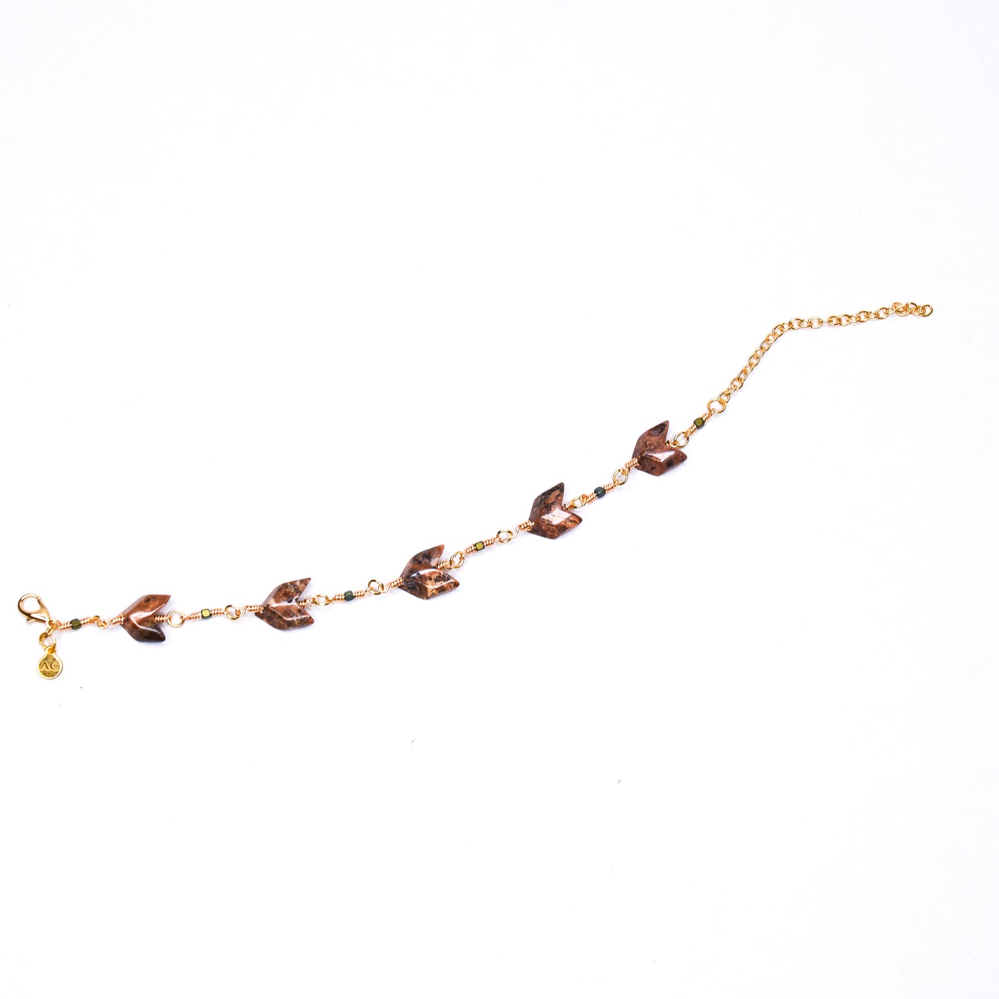 ROUDELINE_JASPER_HEMATITE BRACELET BY AYITI CHERIE