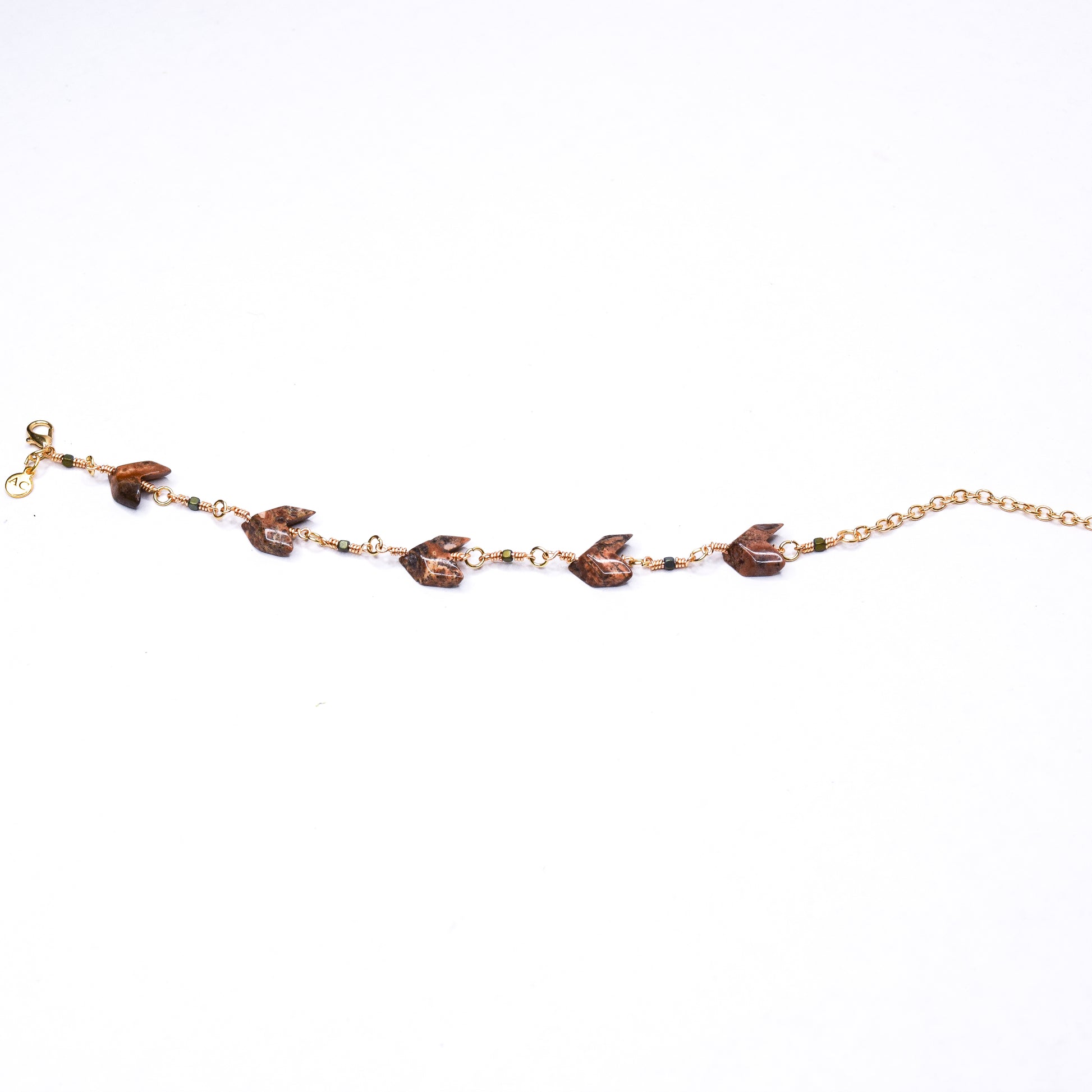 ROUDELINE_JASPER_HEMATITE BRACELET BY AYITI CHERIE