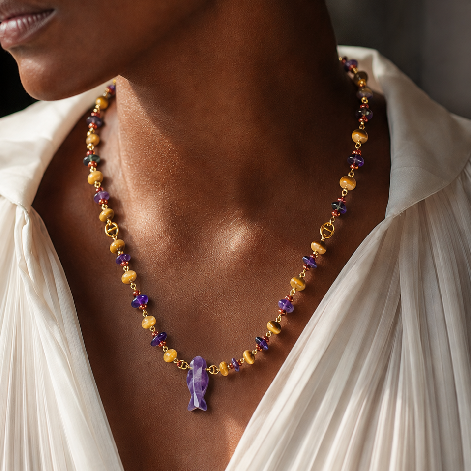 SIAAMETHYST_TIGERSEYE_GOLDSTONENECKLACEBYAYITICHERIE