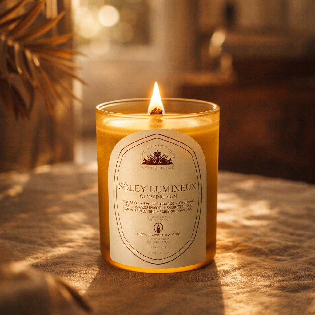 SOLEY LUMINEUX candle by Ayiti Cherie