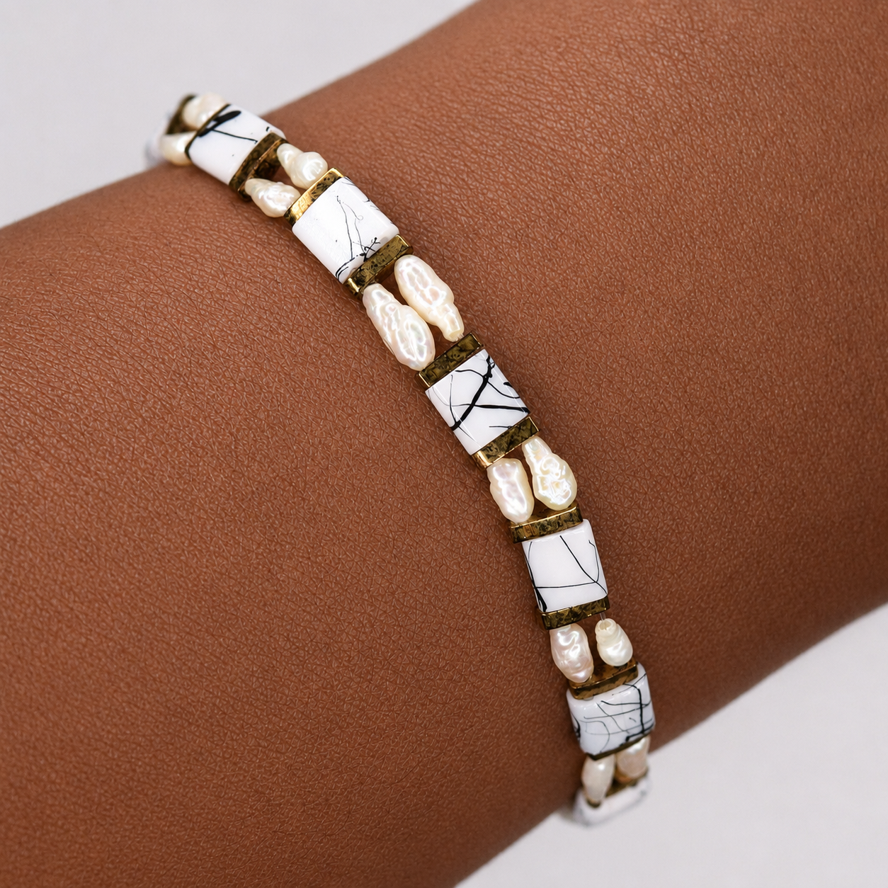 TREZO FRESHWATER AND TILA BEADS DESIGN 1 BY AYITI CHERIE-1