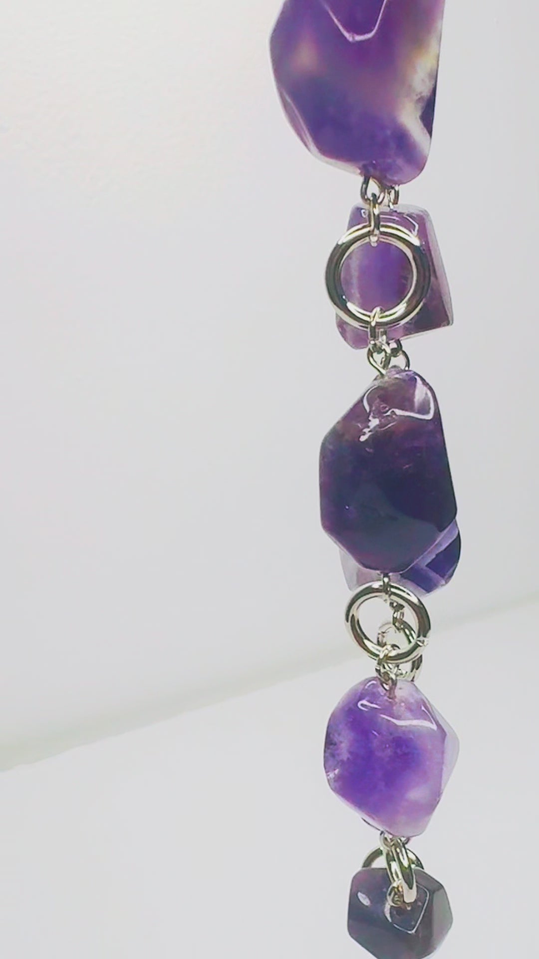 CELDIEU AMETHYST NECKLACE BY AYITI CHERIE