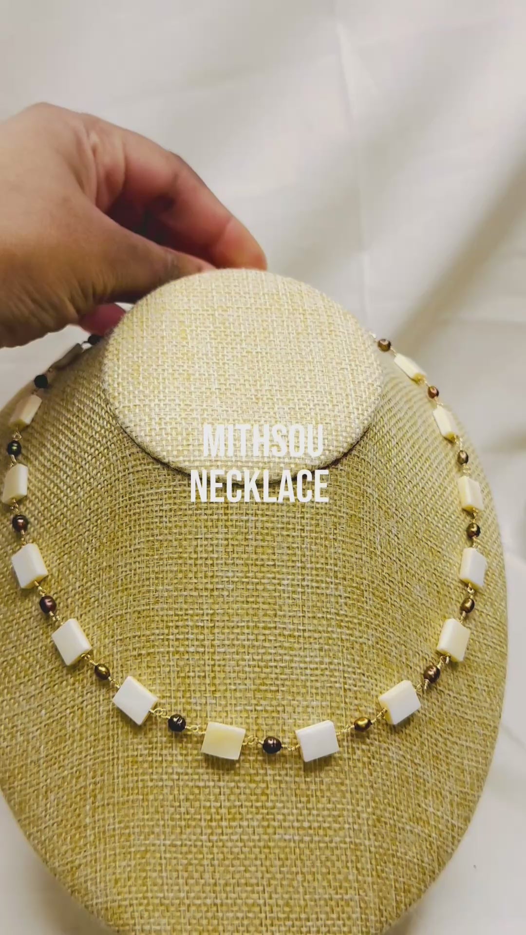 MITHSOU_MOTHER-OF-PEARL_FRESHWATERPEARLNECKLACEby Ayiti Cherie